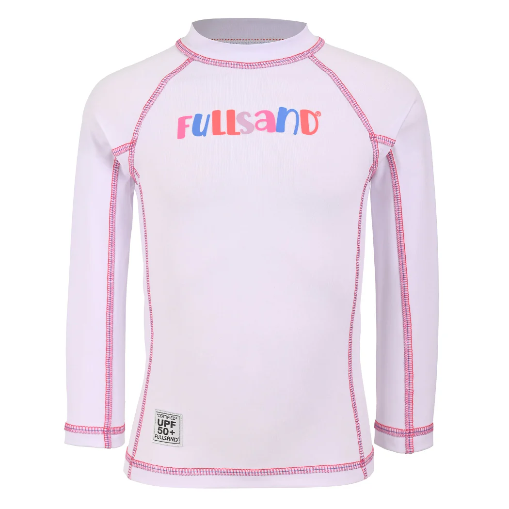 Nuevo Playeras Rasguard para Niña con Protección Solar